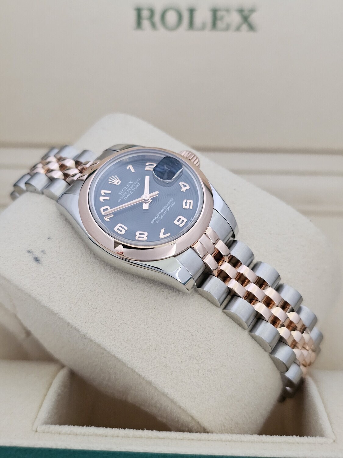 Rolex Datejust Ladies 26mm, Rare Concentric Dial, 2015 Full Set, Ref: 179161