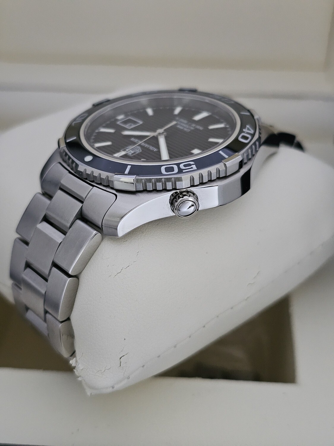 TAG Heuer Aquaracer Men&#39;s Black Watch - Full Set, Ref: WAY2110