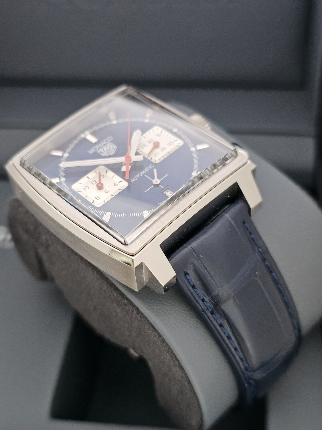 TAG Heuer Monaco Chrono Watch, New/Unworn, Ref CBL2111.FC6453, 2024 Full Set