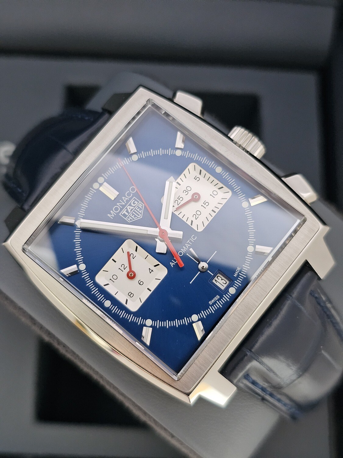 TAG Heuer Monaco Chrono Watch, New/Unworn, Ref CBL2111.FC6453, 2024 Full Set