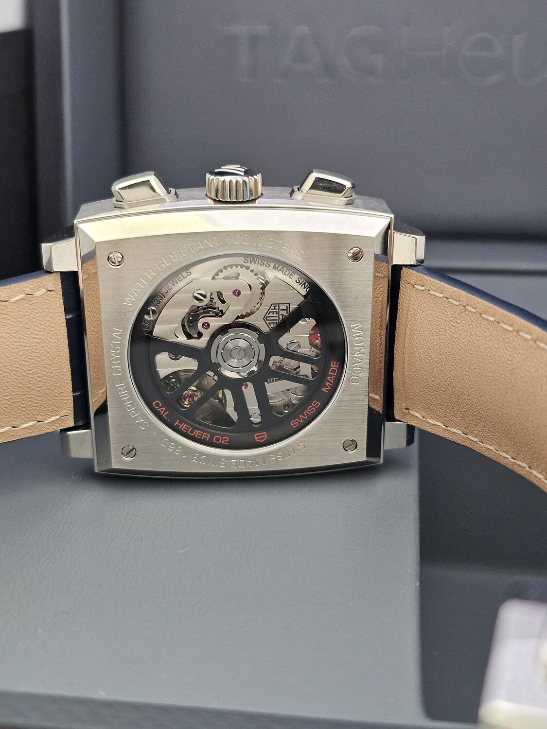 TAG Heuer Monaco Chrono Watch, New/Unworn, Ref CBL2111.FC6453, 2024 Full Set