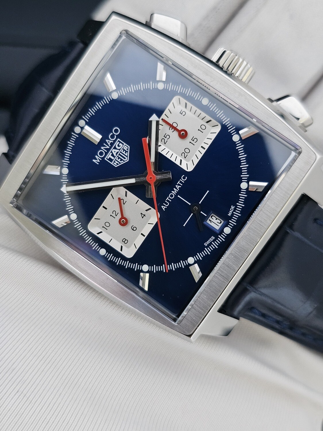 TAG Heuer Monaco Chrono Watch, New/Unworn, Ref CBL2111.FC6453, 2024 Full Set
