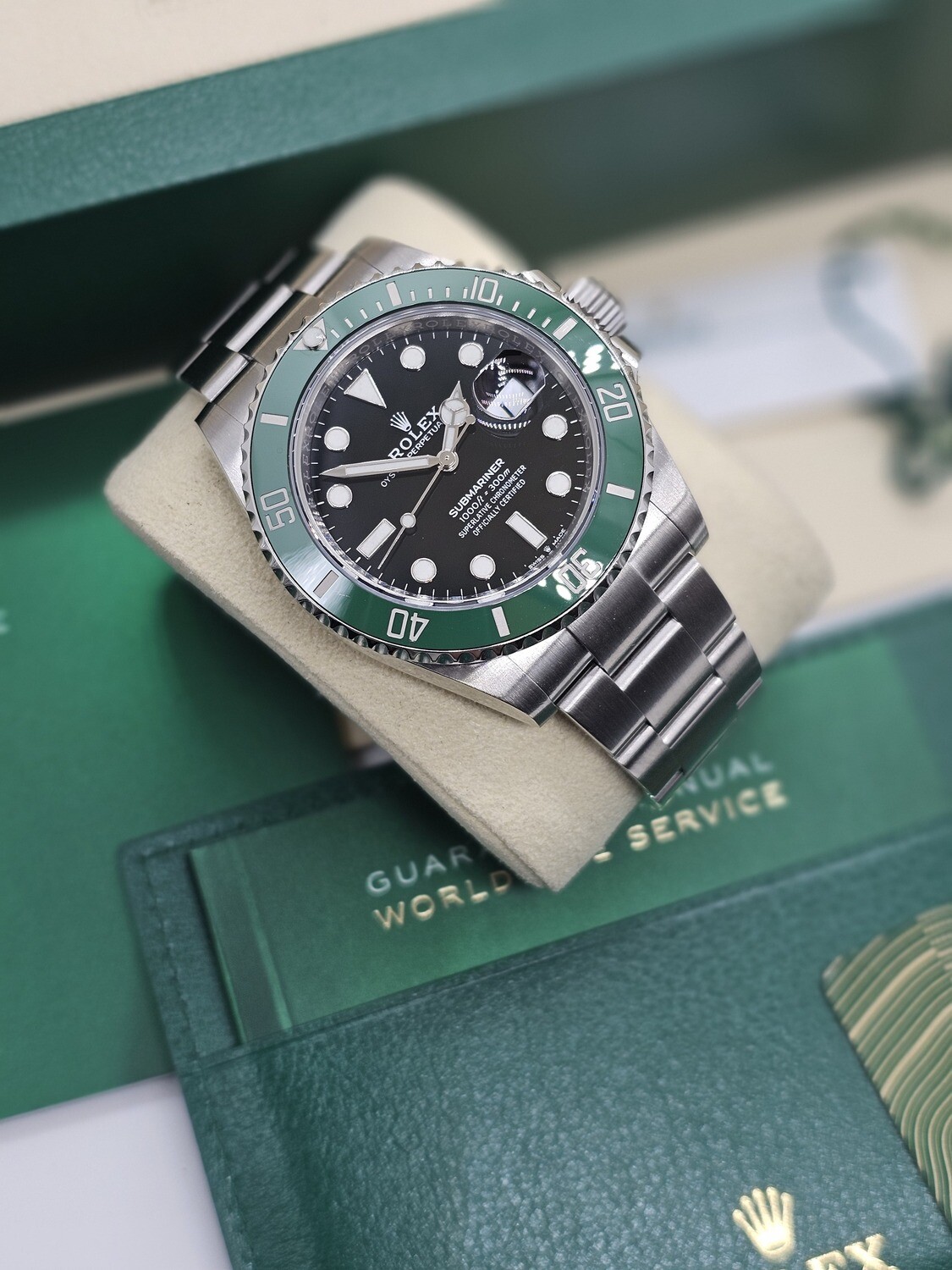 Rolex Submariner Watch, Starbucks 2021 Full Set, Ref 126610LV