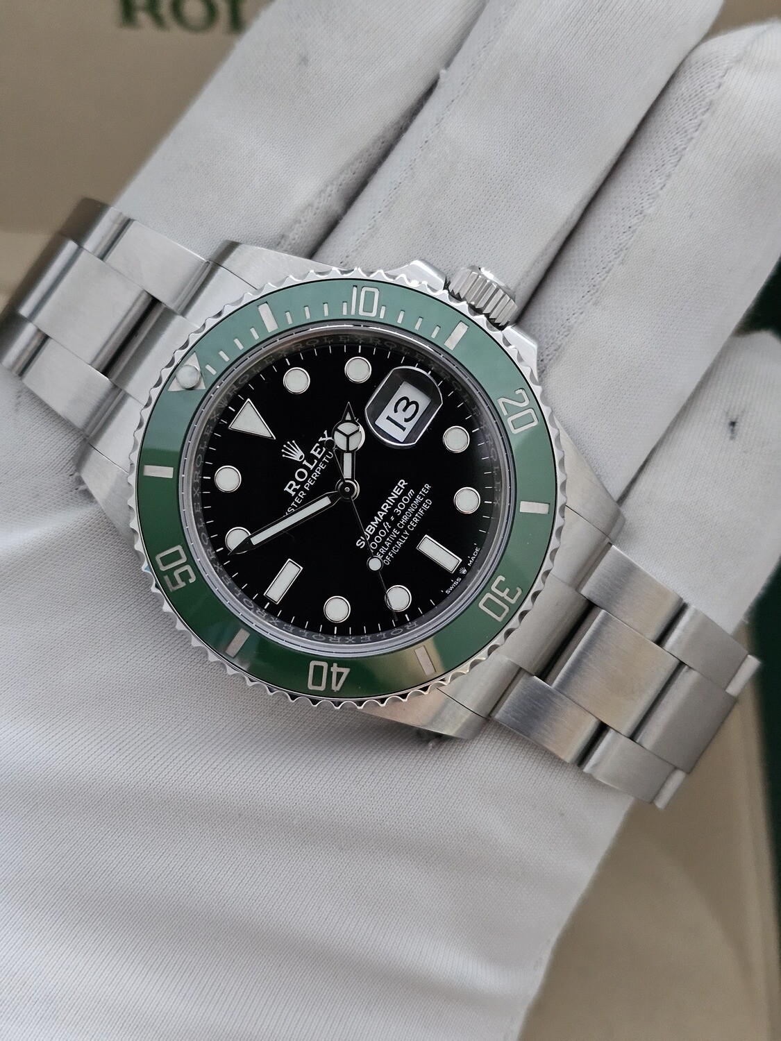 Rolex Submariner Watch, Starbucks 2021 Full Set, Ref 126610LV