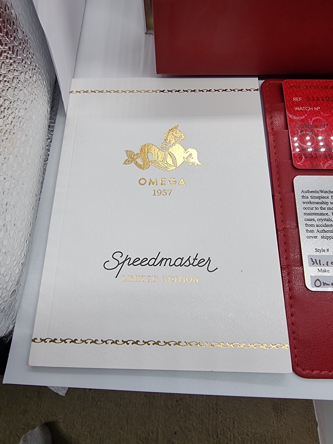 Omega Speedmaster Professional Trilogy 1957 Limited Edition 311.10.39.30.01.001