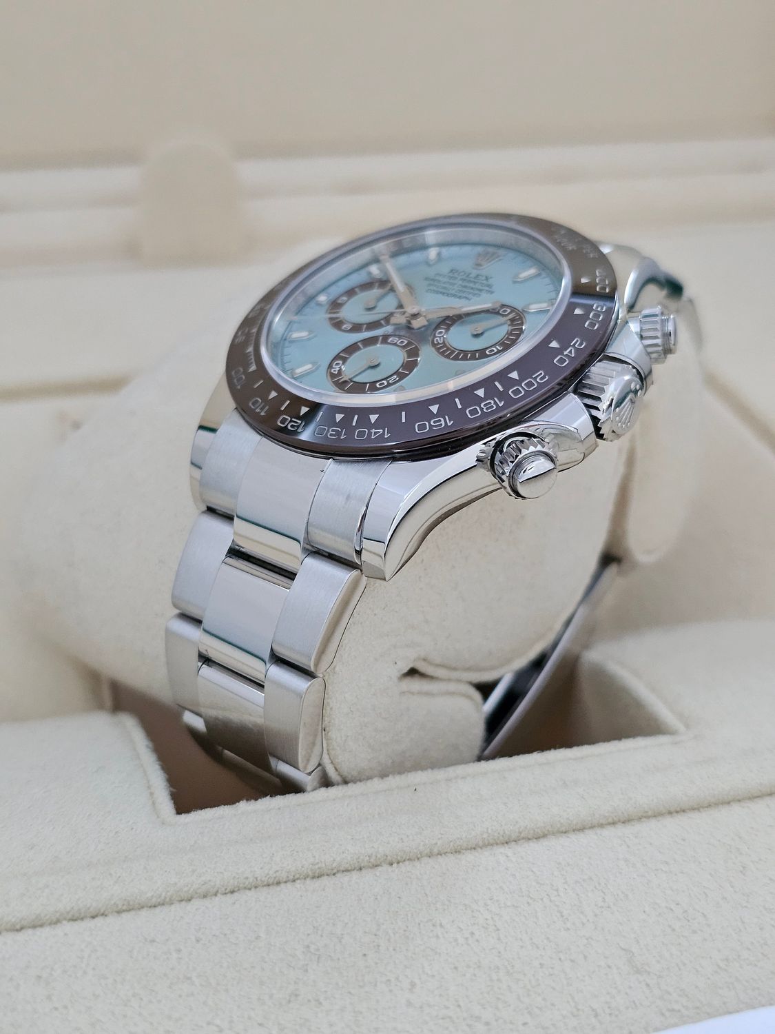 Rolex Daytona Platinum Watch, Discontinued Ref 116506 - 2019 Superb Condition