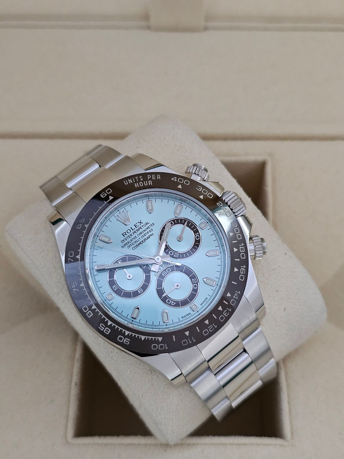 Rolex Daytona Platinum Watch, Discontinued Ref 116506 - 2019 Superb Condition