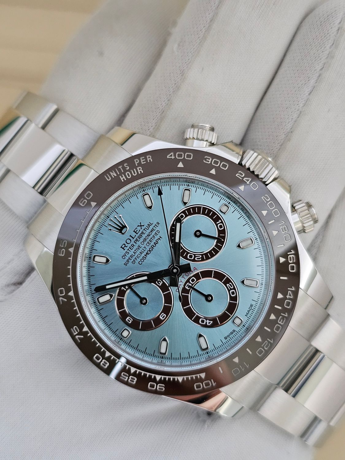 Rolex Daytona Platinum Watch, Discontinued Ref 116506 - 2019 Superb Condition