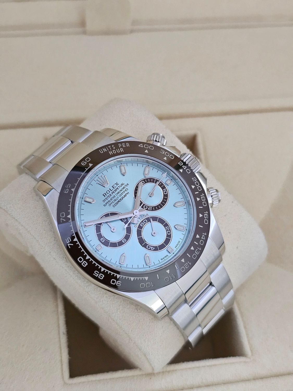 Rolex Daytona Platinum Watch, Discontinued Ref 116506 - 2019 Superb Condition