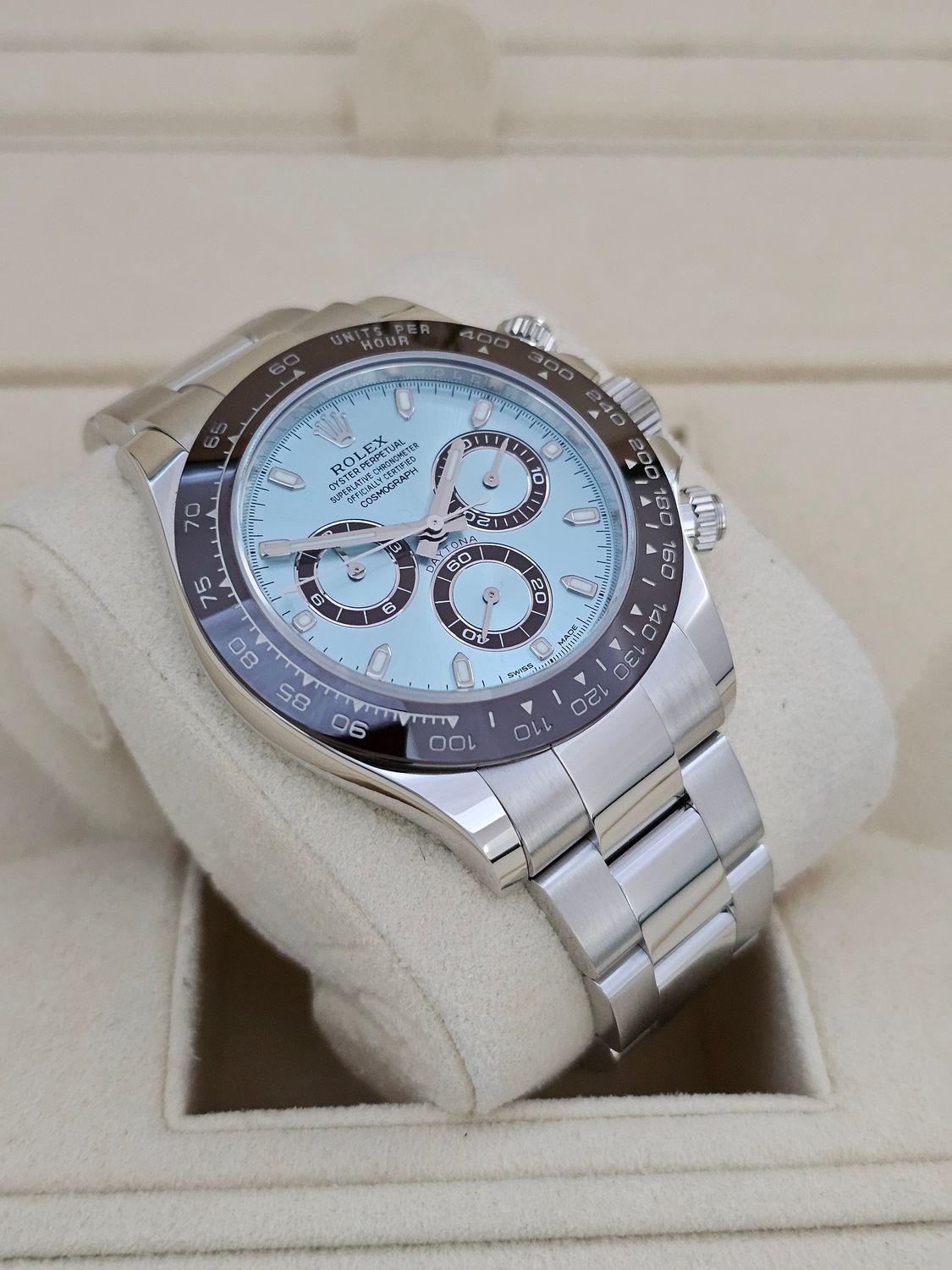 Rolex Daytona Platinum Watch, Discontinued Ref 116506 - 2019 Superb Condition