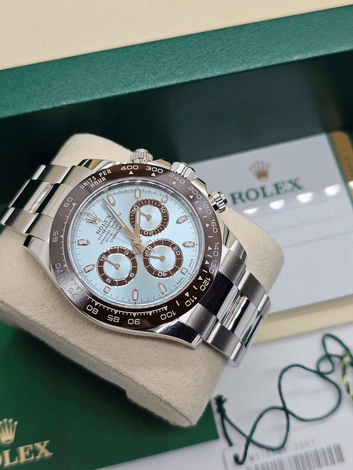 Rolex Daytona Platinum Watch, Discontinued Ref 116506 - 2019 Superb Condition