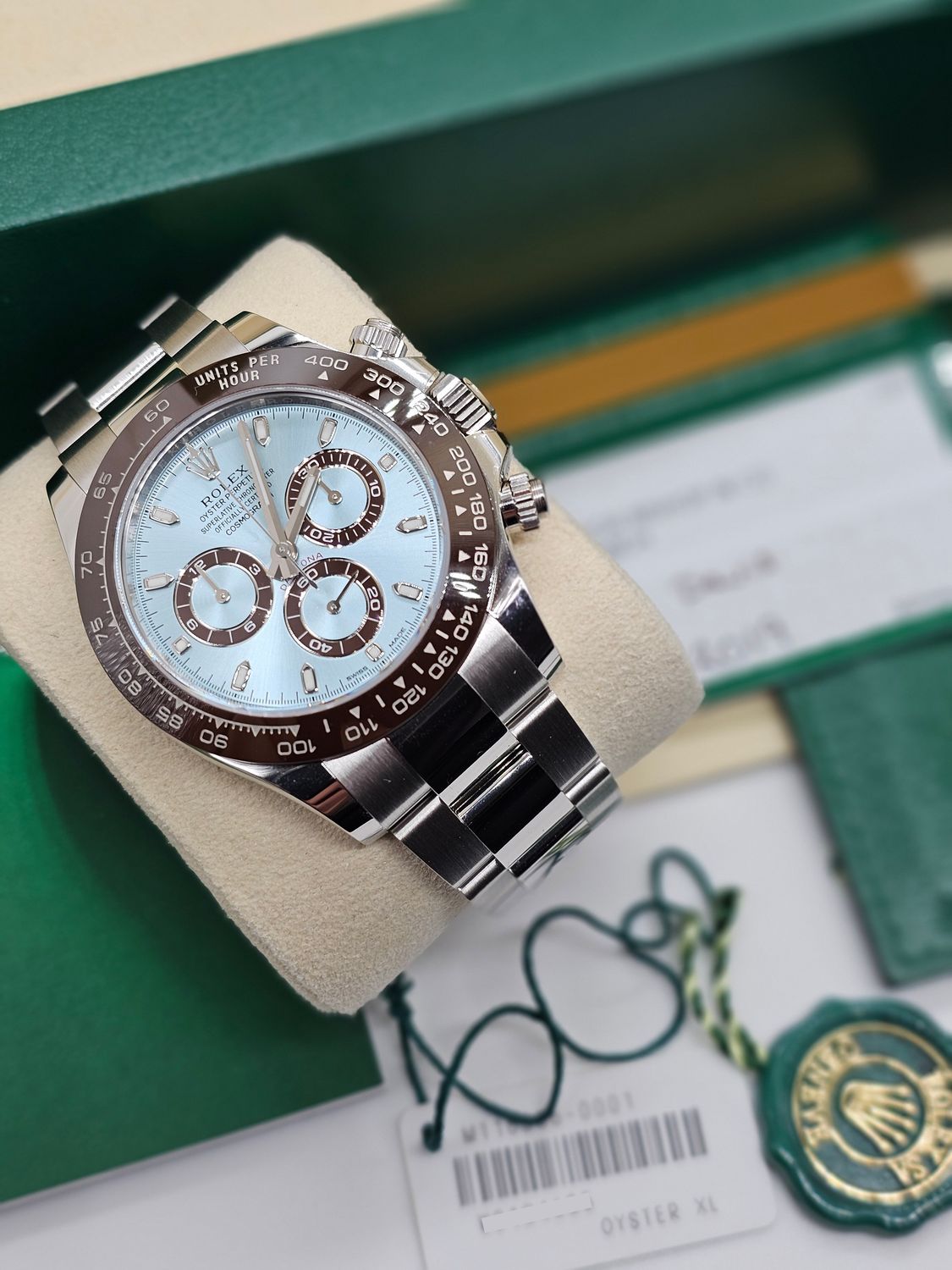 Rolex Daytona Platinum Watch, Discontinued Ref 116506 - 2019 Superb Condition