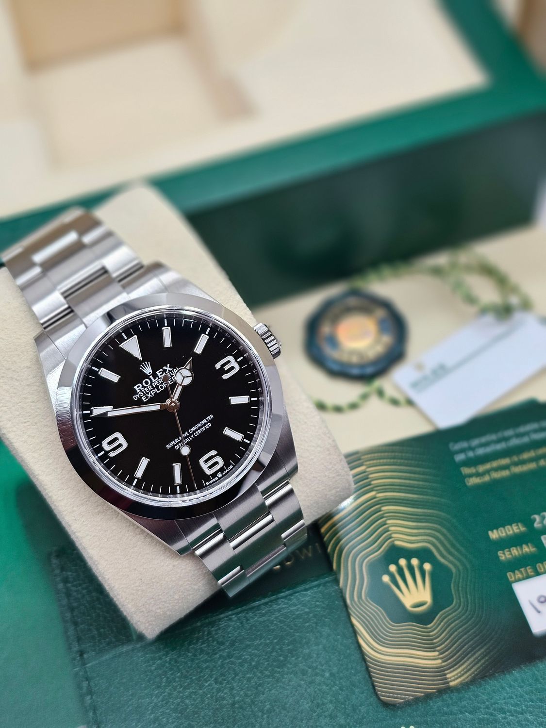 Rolex Explorer Watch 40mm Ref 224270, 2024 New/Unworn