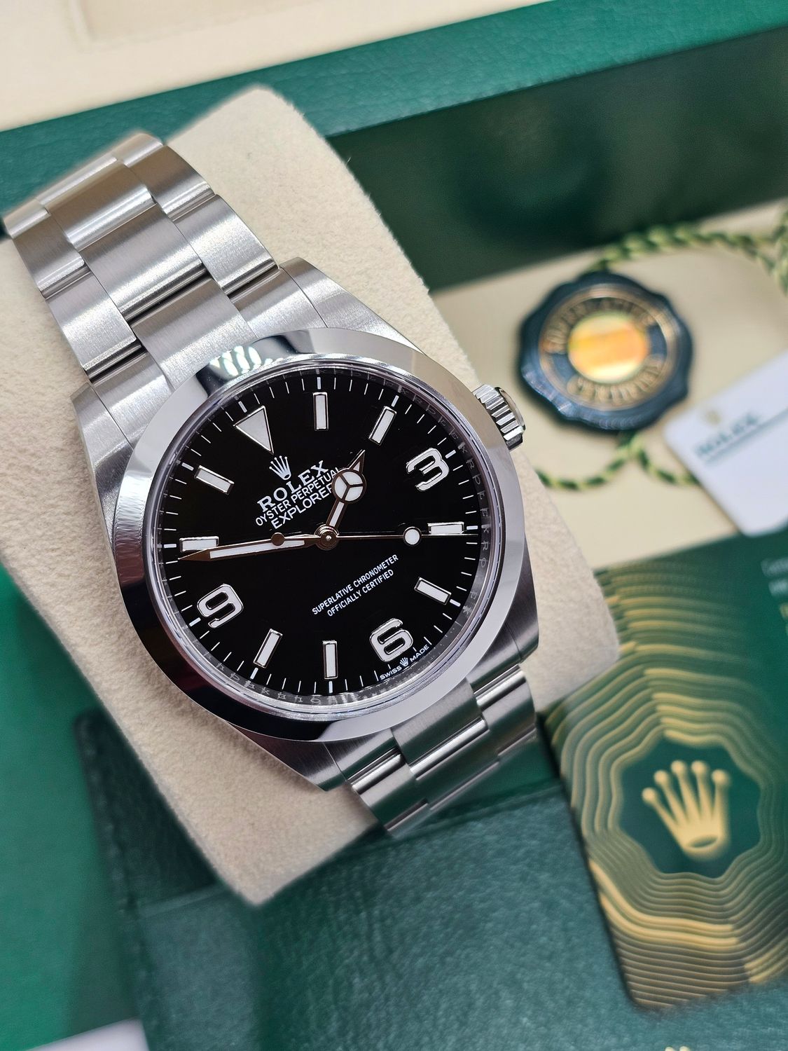 Rolex Explorer Watch 40mm Ref 224270, 2024 New/Unworn