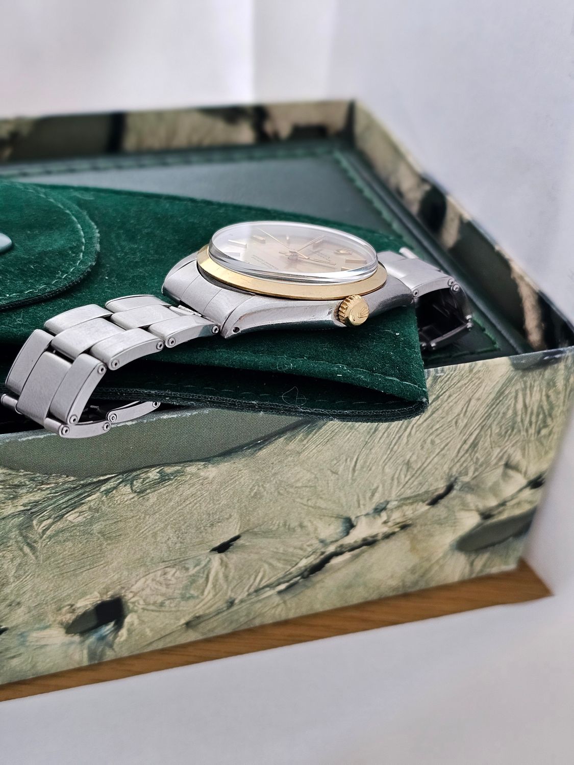 Rolex Oyster Perpetual 34mm Champagne Dial, Ref 1002 Fully Serviced