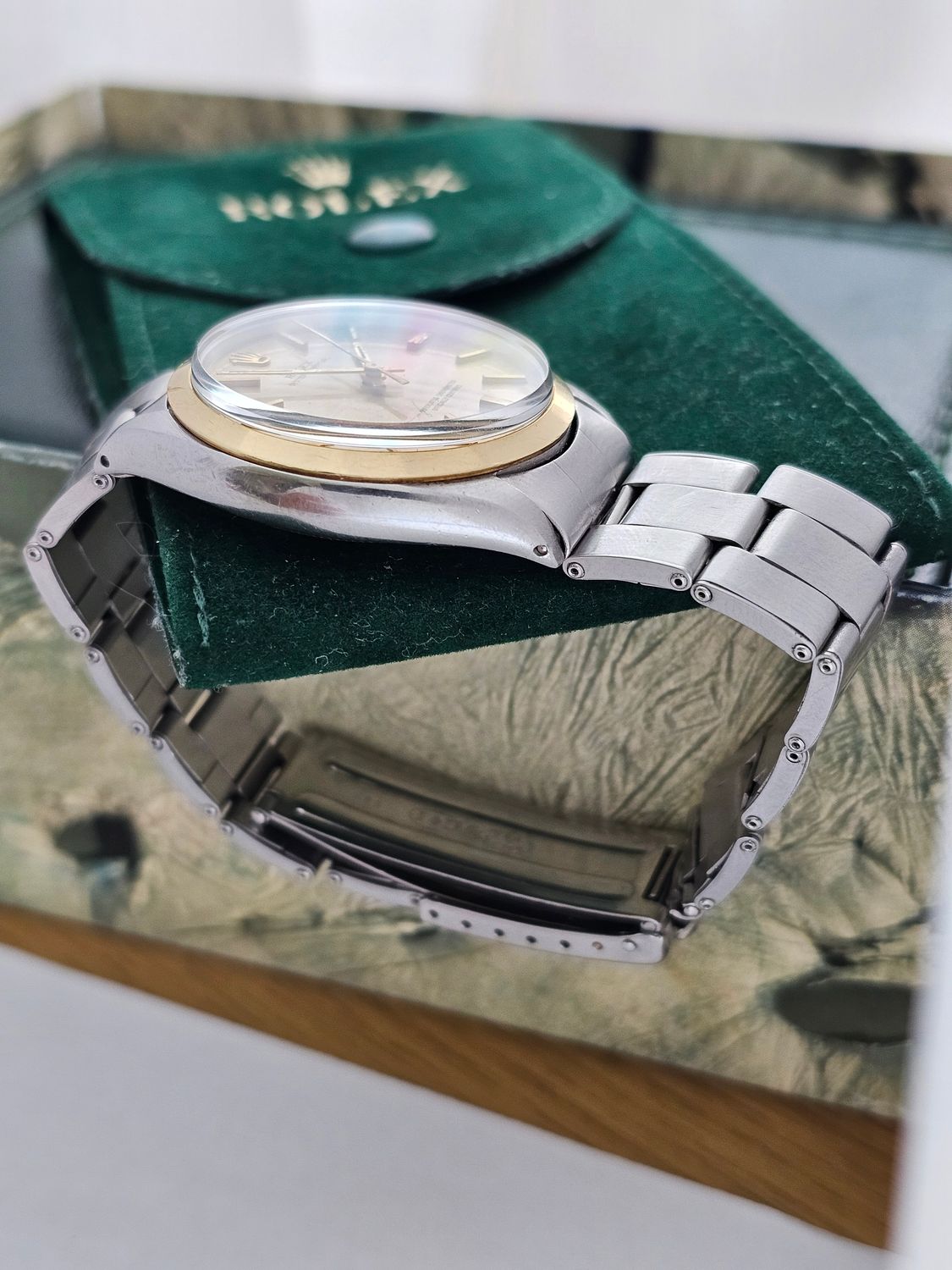 Rolex Oyster Perpetual 34mm Champagne Dial, Ref 1002 Fully Serviced
