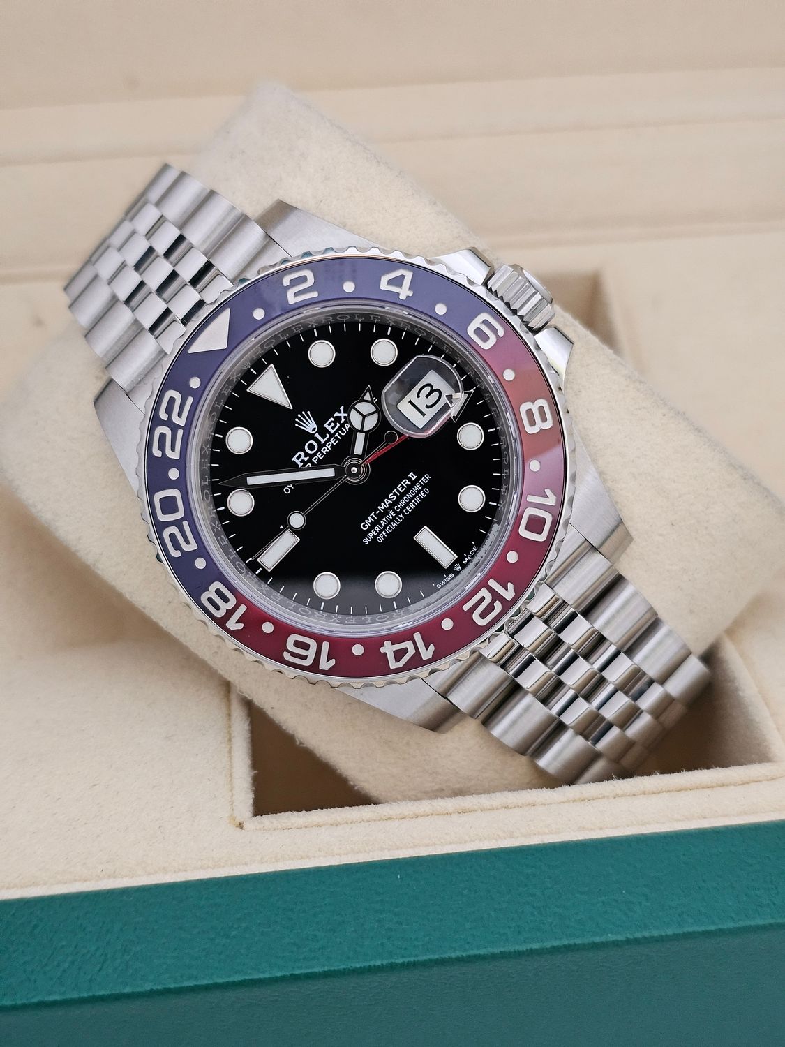 Rolex GMT Master II Watch, 126710 BLRO &#39;Pepsi&#39; Excellent Condition