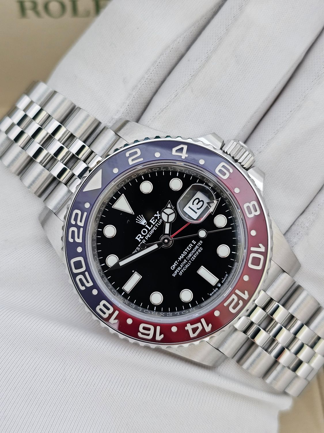 Rolex GMT Master II Watch, 126710 BLRO &#39;Pepsi&#39; Excellent Condition