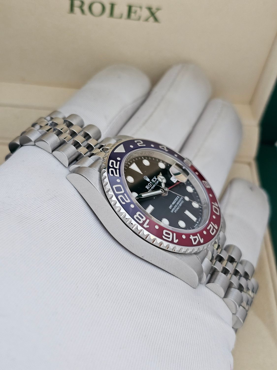 Rolex GMT Master II Watch, 126710 BLRO &#39;Pepsi&#39; Excellent Condition