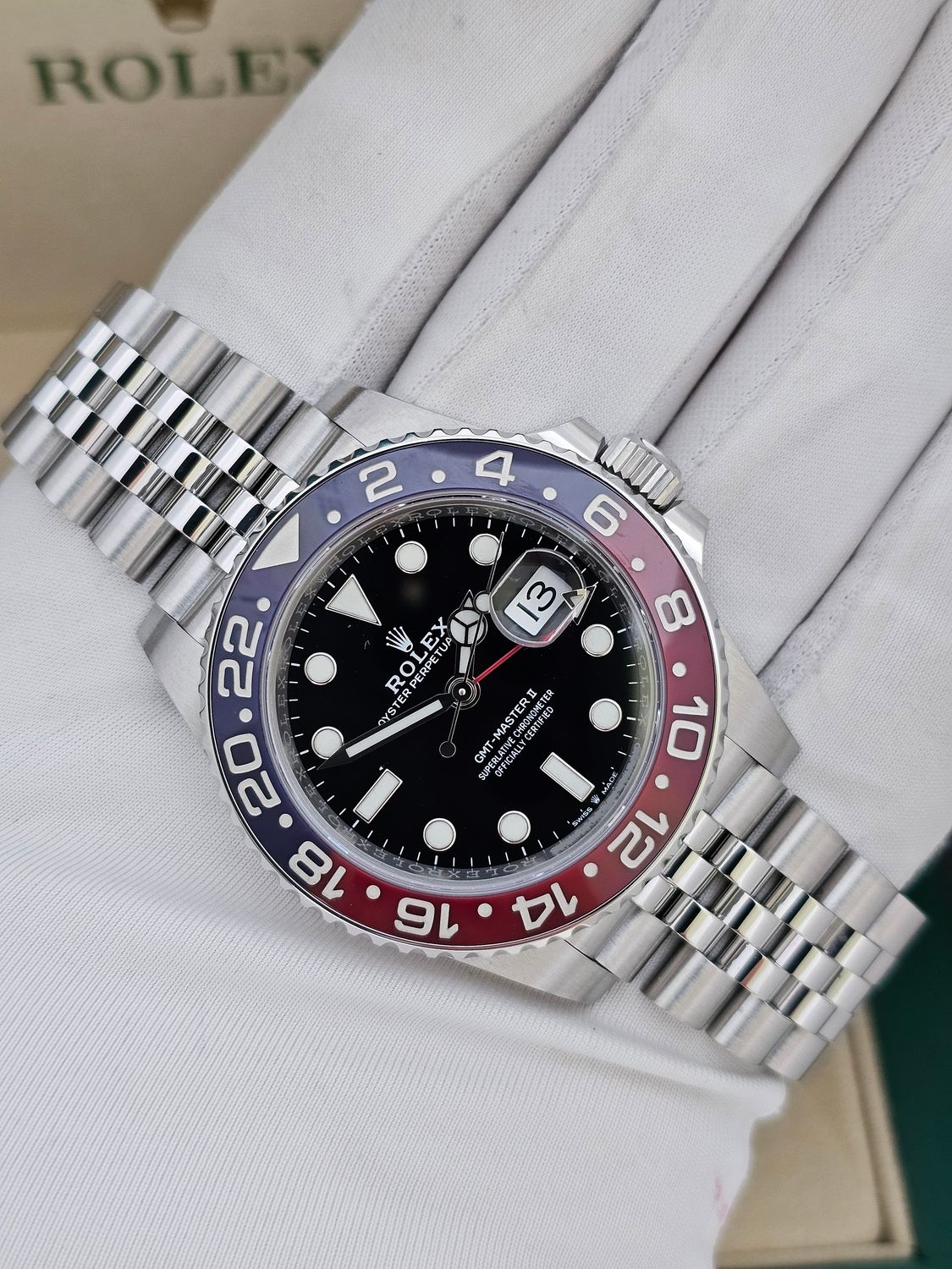 Rolex GMT Master II Watch, 126710 BLRO &#39;Pepsi&#39; Excellent Condition
