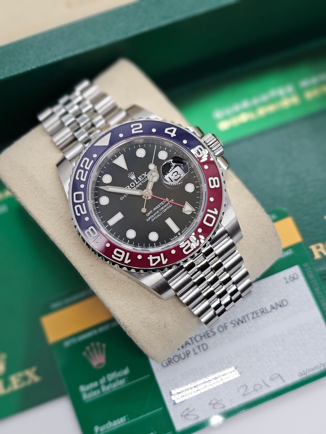 Rolex GMT Master II Watch, 126710 BLRO &#39;Pepsi&#39; Excellent Condition