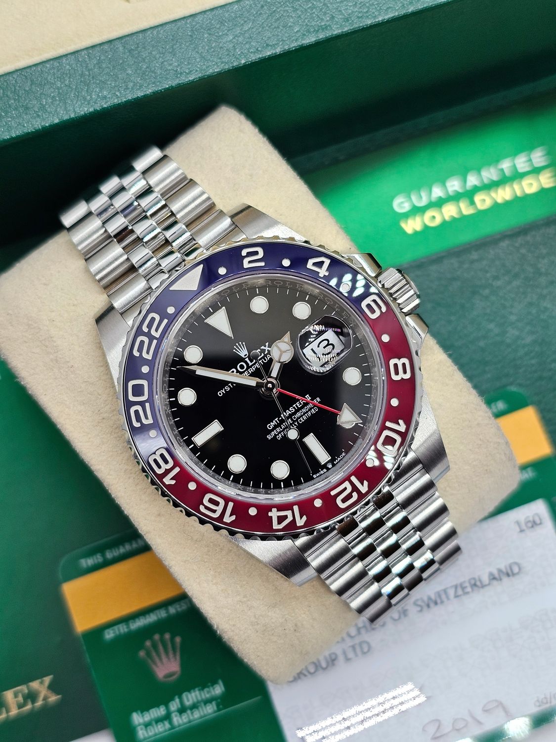 Rolex GMT Master II Watch, 126710 BLRO &#39;Pepsi&#39; Excellent Condition