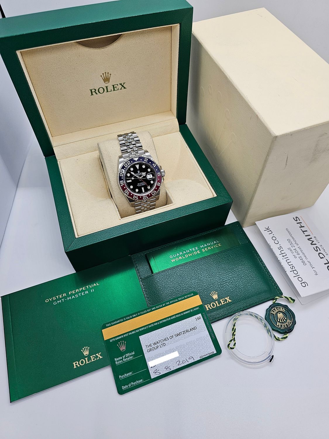 Rolex GMT Master II Watch, 126710 BLRO &#39;Pepsi&#39; Excellent Condition