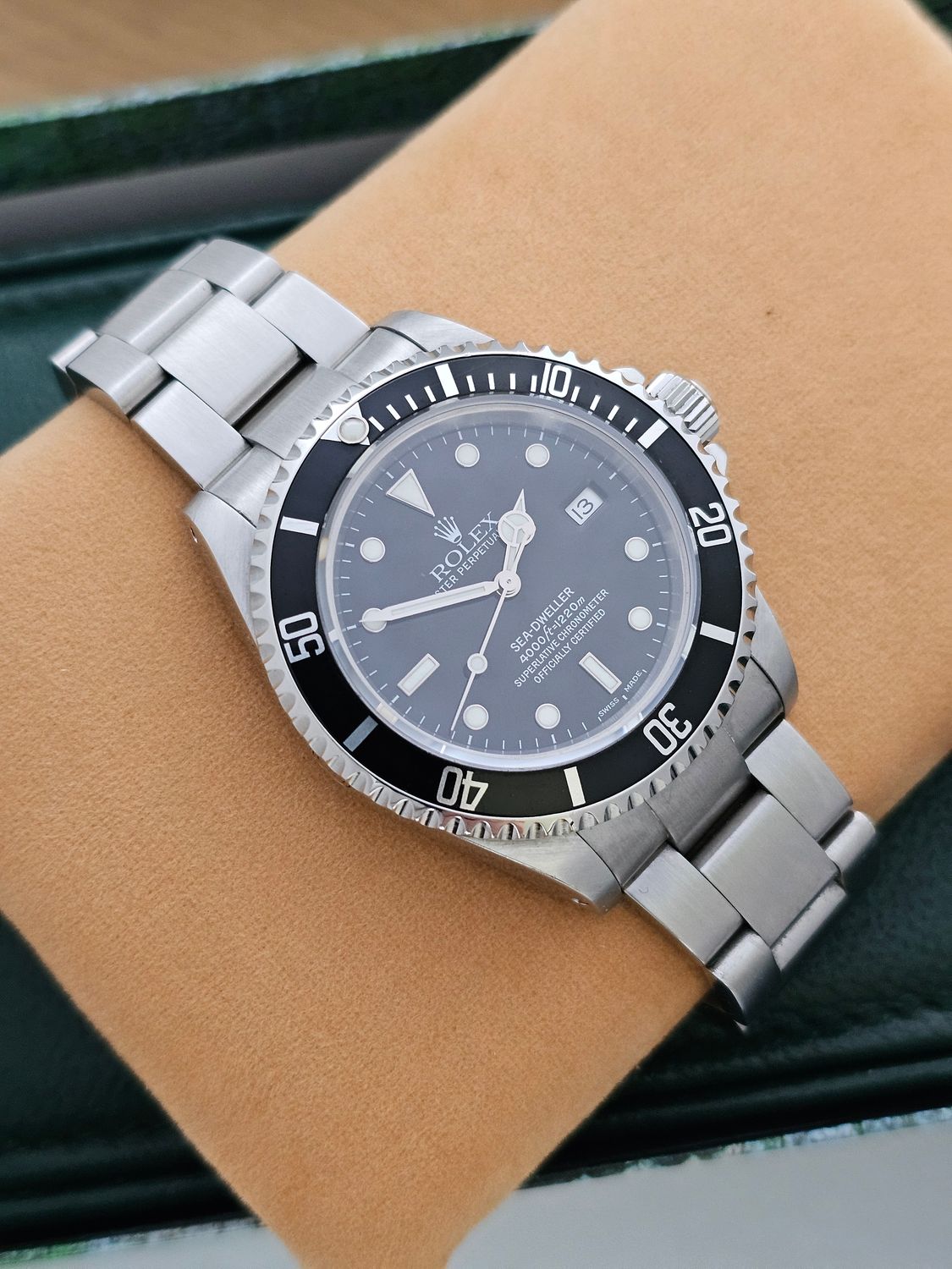 Rolex Sea-Dweller Watch, Ref 16600 &#39;Serif Fat 4&#39; Bezel, Full Set