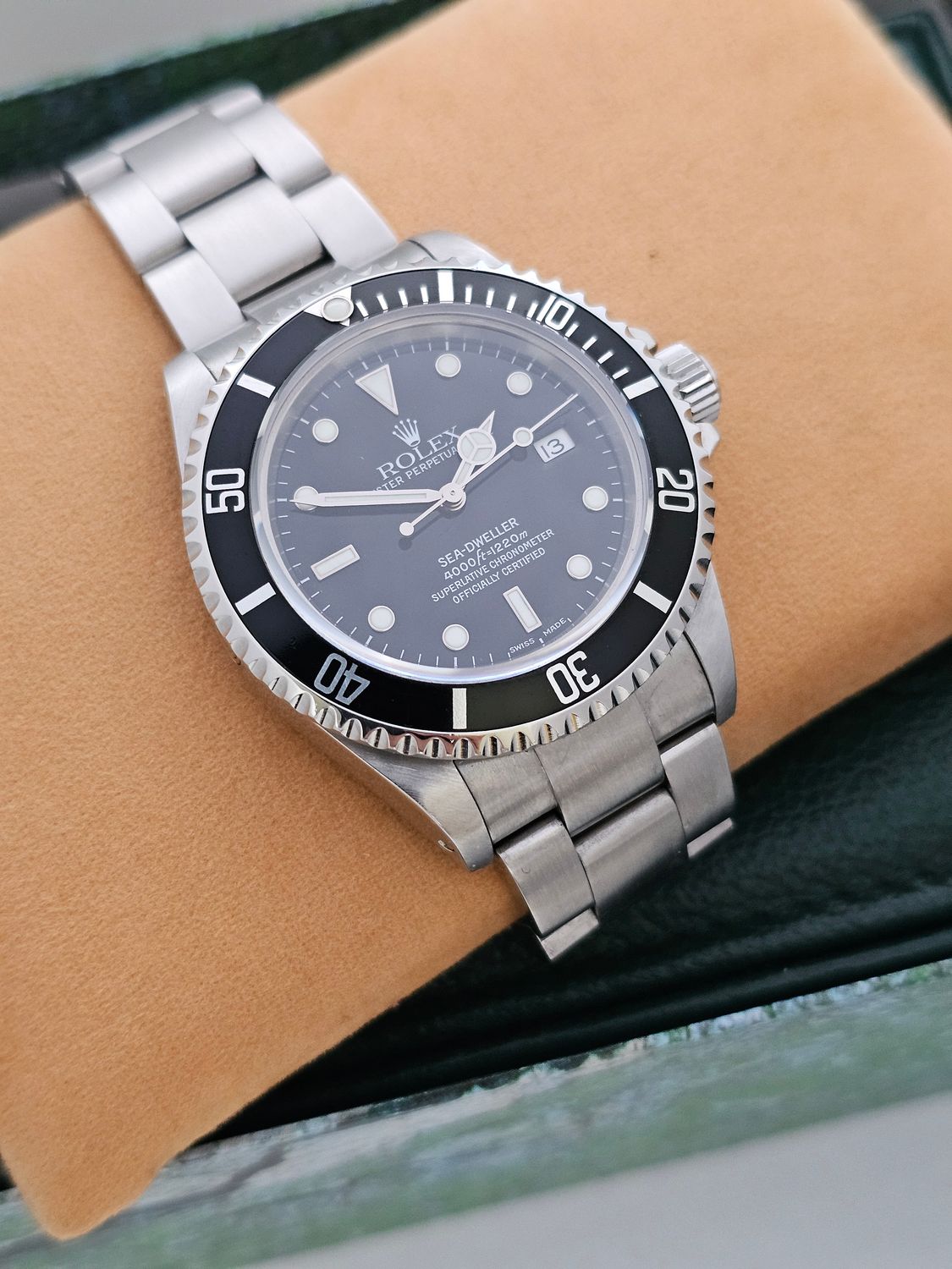 Rolex Sea-Dweller Watch, Ref 16600 &#39;Serif Fat 4&#39; Bezel, Full Set