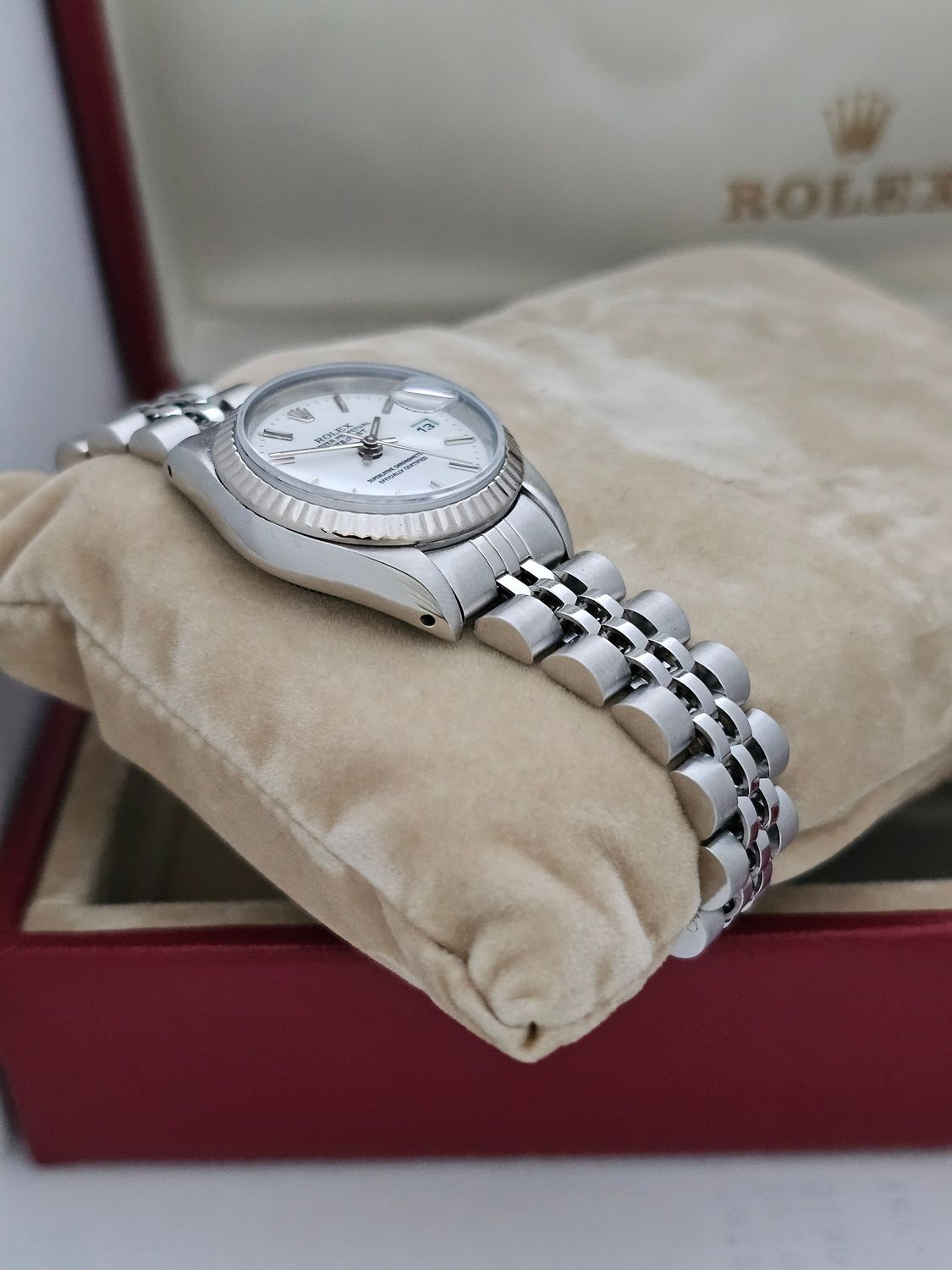 Rolex Datejust Ladies Watch 26mm Ref 69174, Full Set Excellent Condition