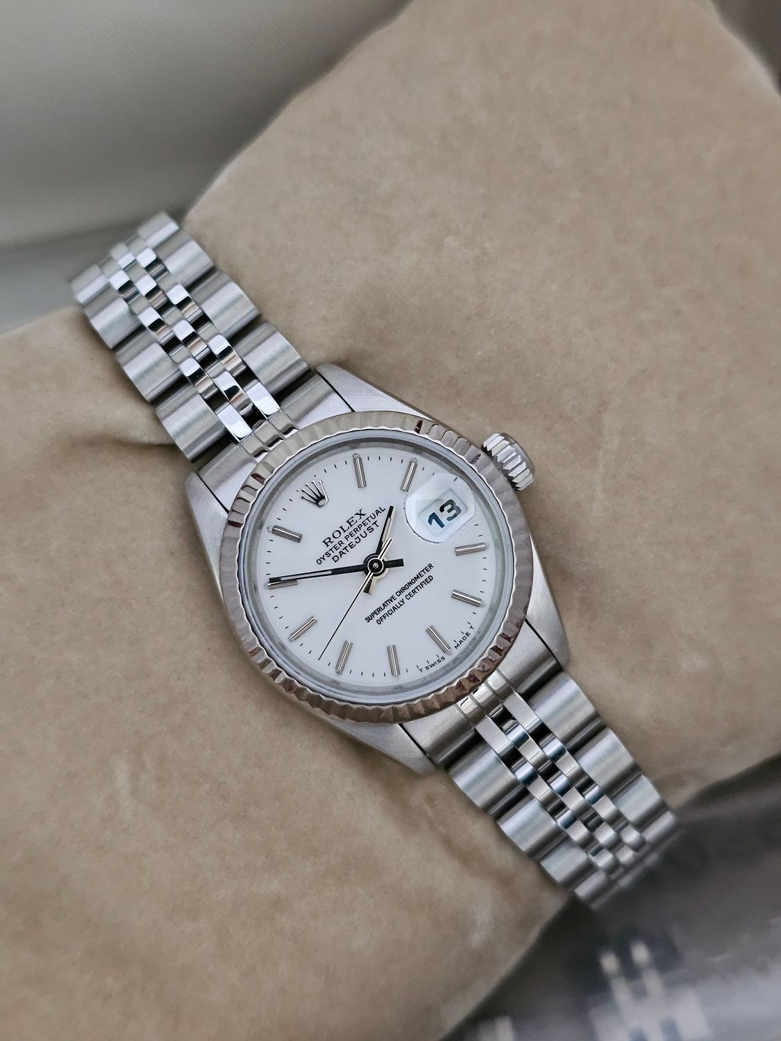 Rolex Datejust Ladies Watch 26mm Ref 69174, Full Set Excellent Condition