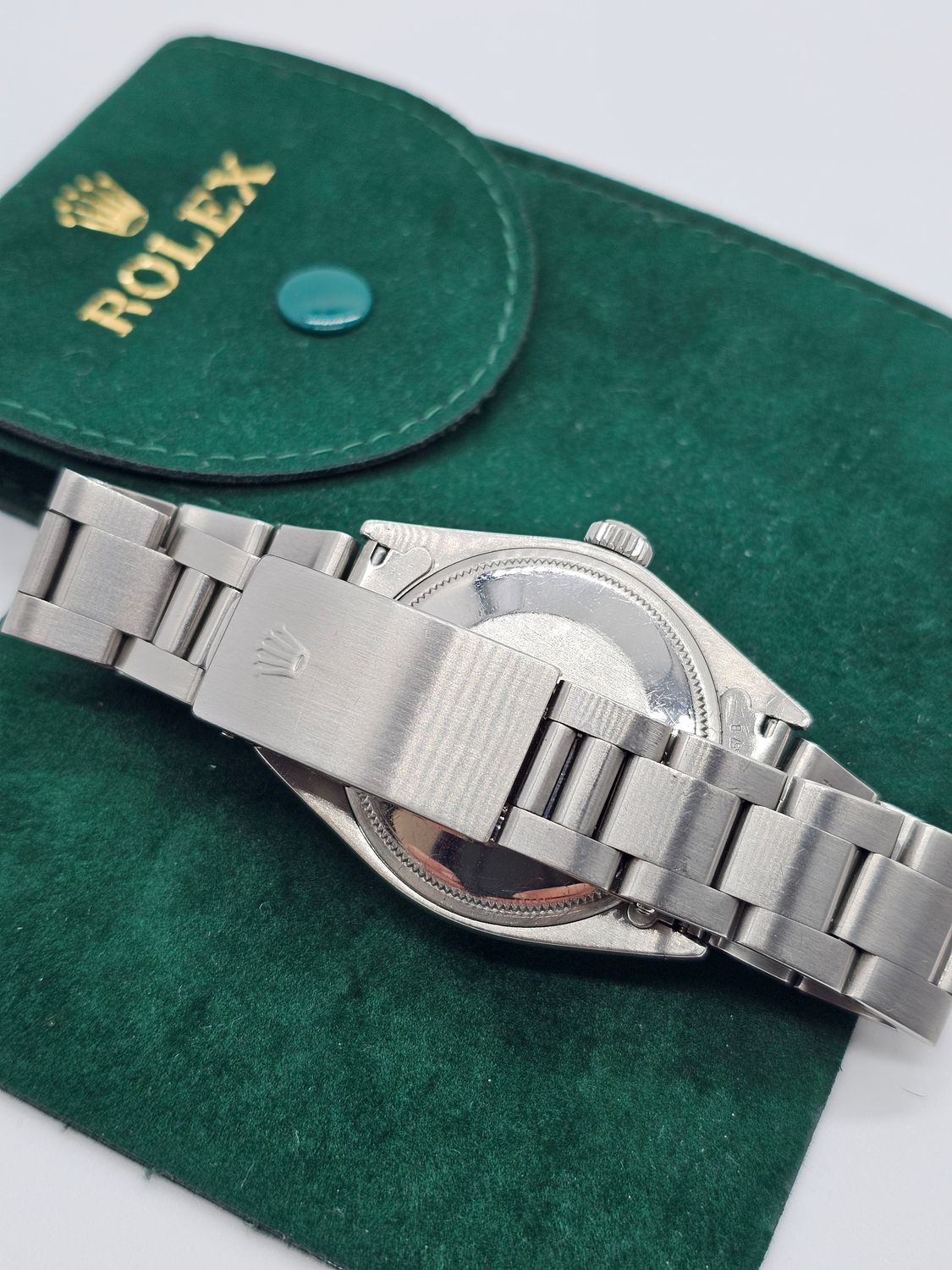 Rolex Oyster Perpetual Date Watch, Thunderbird Bezel, White Dial, Ref 1501
