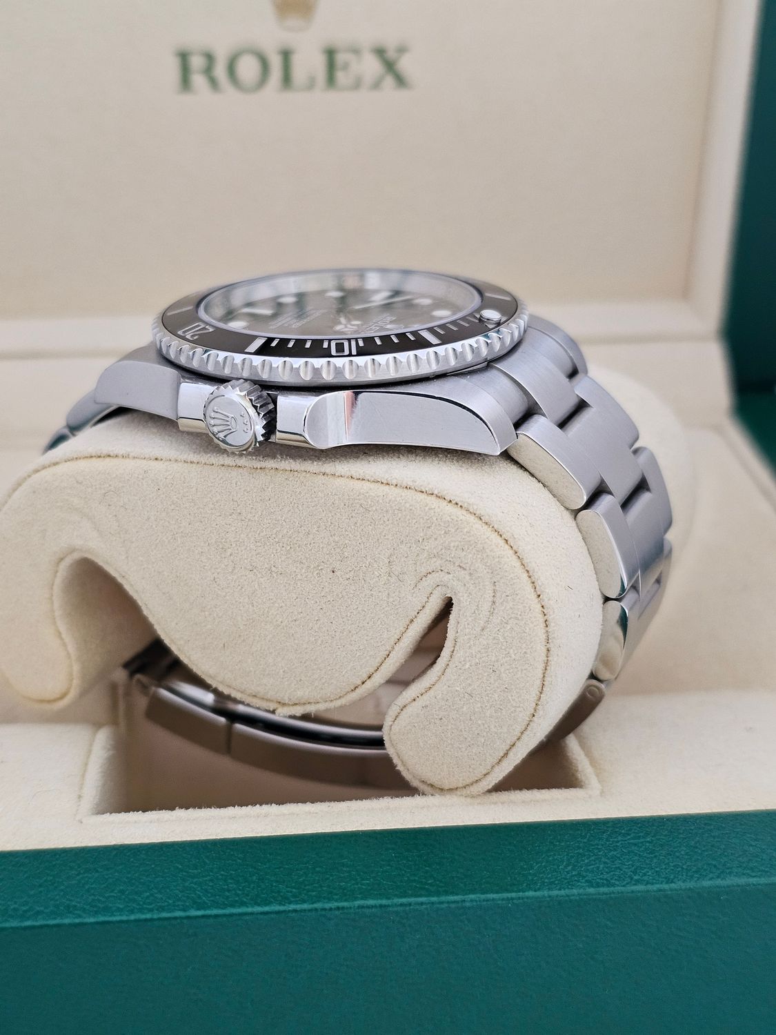 Rolex Submariner Watch 114060, 2016 Box &amp; Papers Unpolished