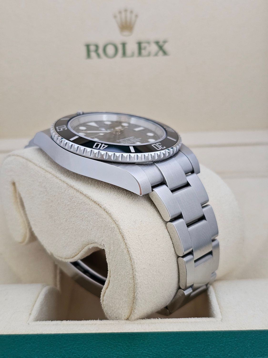 Rolex Submariner Watch 114060, 2016 Box &amp; Papers Unpolished