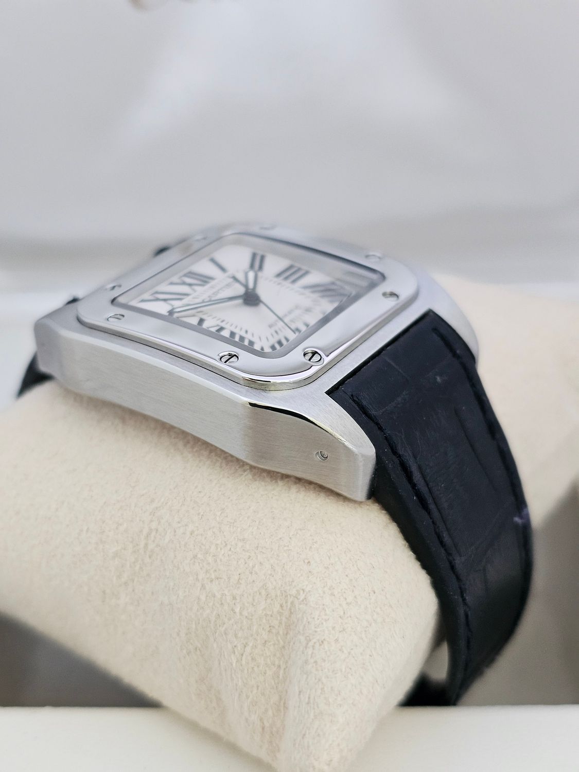 Cartier Santos 100 watch, Ref 2878, Box Papers 2006