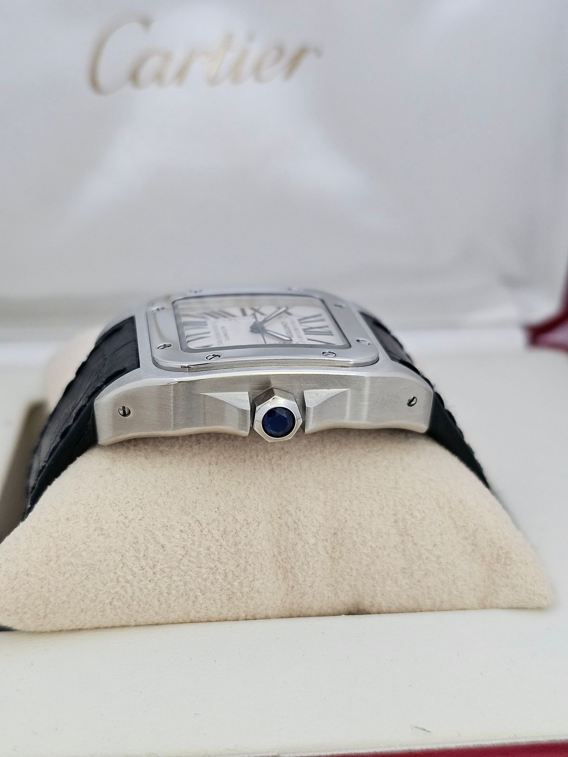 Cartier santos 100 ref 2878 new arrivals