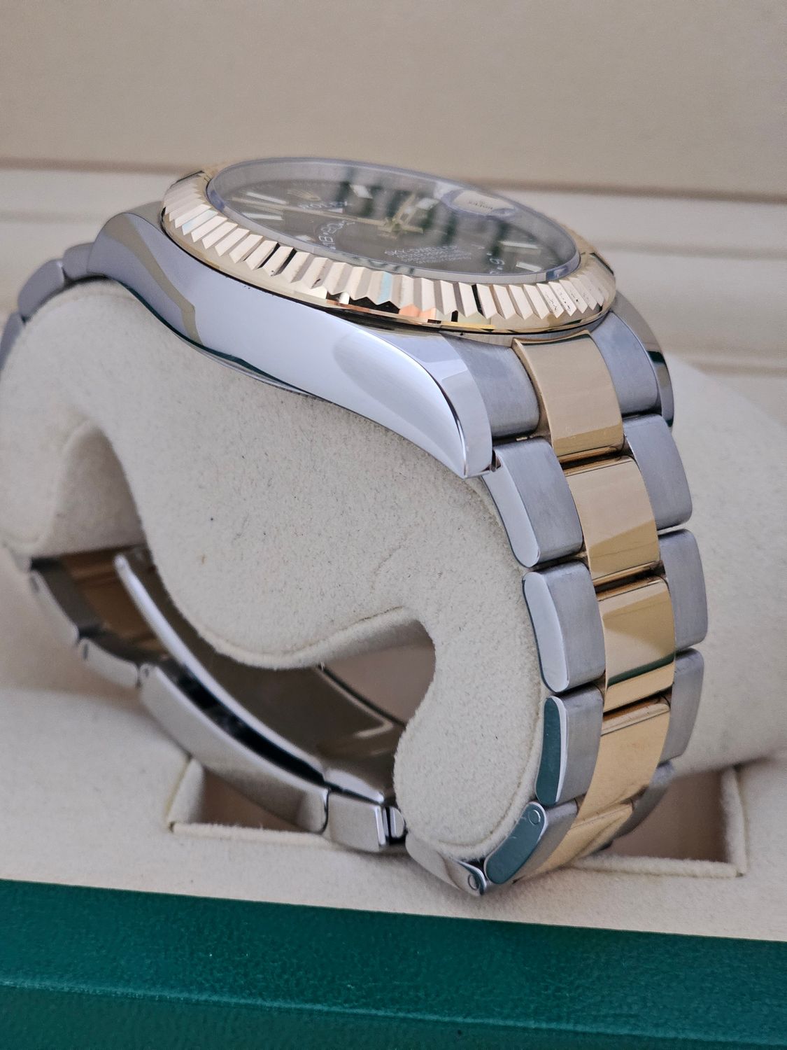 Rolex Sky Dweller Watch, Ref 326933, 2020 Full Set Black Dial