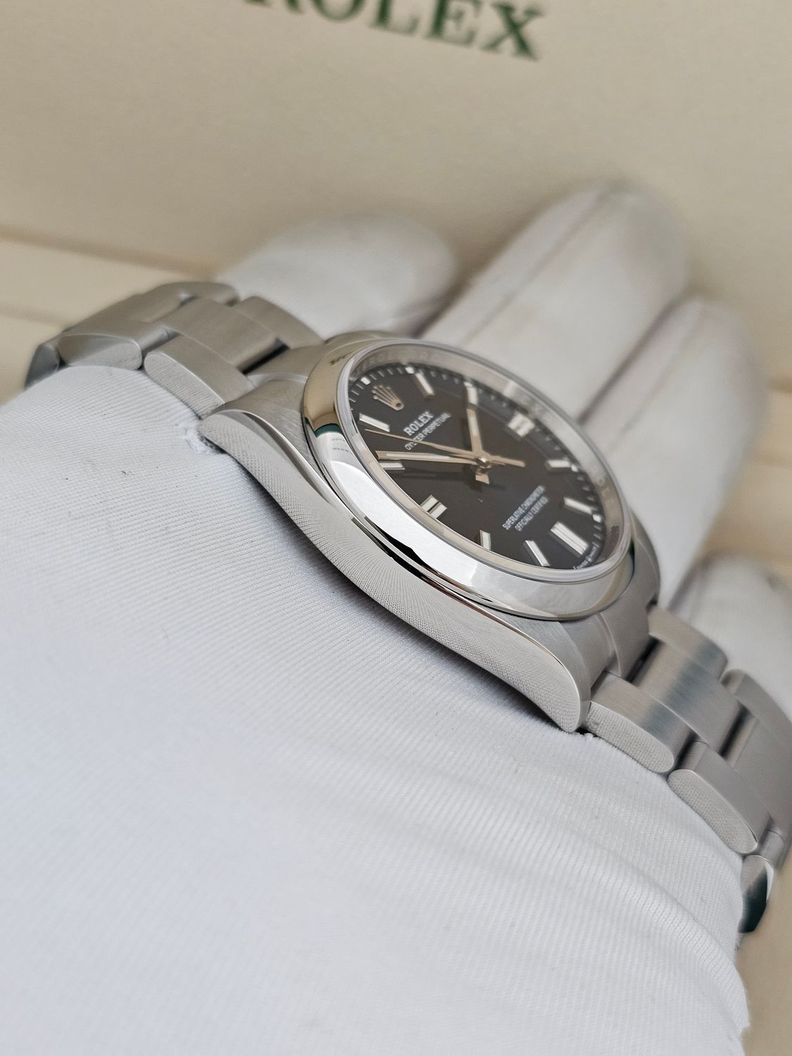 Rolex Oyster Perpetual Watch, 36mm 126000 Blue Dial, New/Unworn, 2023 Full Set