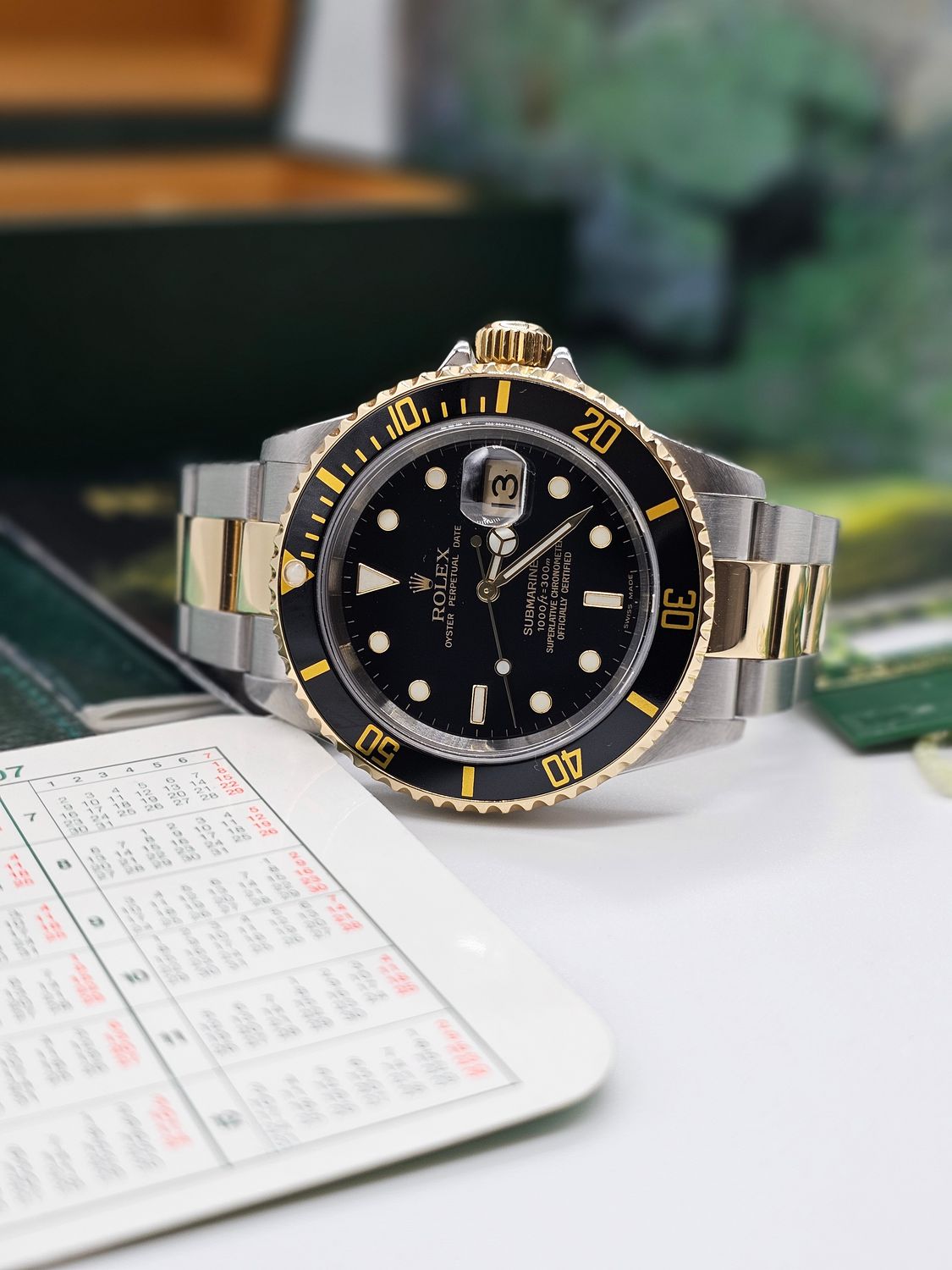 Rolex Submariner Date Watch, Ref 16613LN - 2005 in Excellent Condition