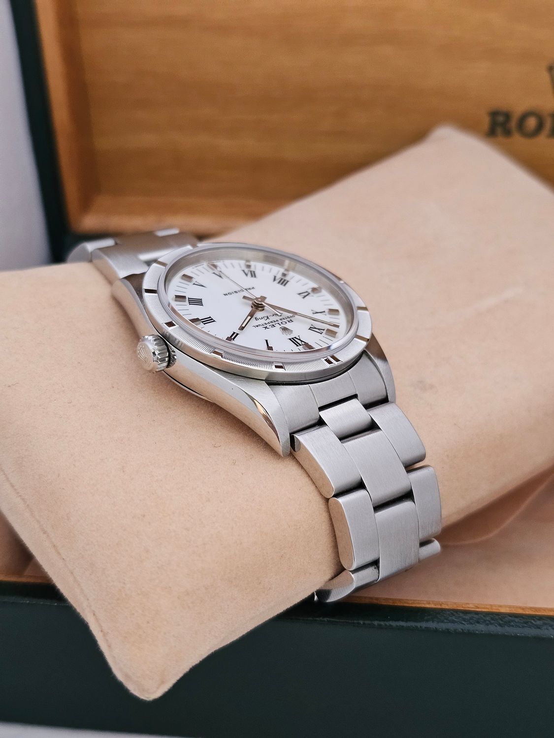 Rolex Air-King Watch, Ref 14010 34mm, 1997 Full Set