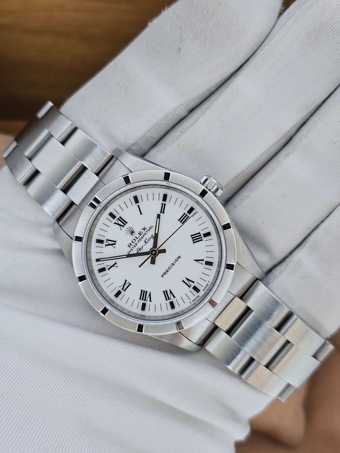 Rolex Air-King Watch, Ref 14010 34mm, 1997 Full Set