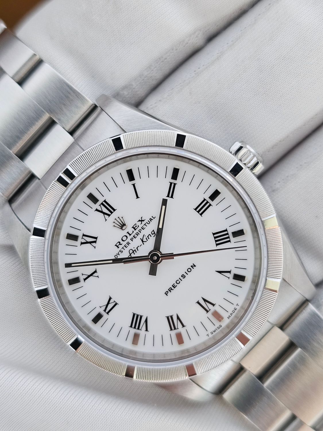 Rolex Air-King Watch, Ref 14010 34mm, 1997 Full Set