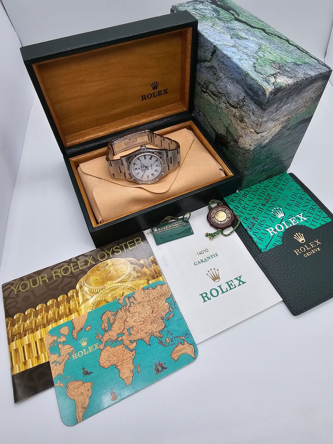 Rolex Air-King Watch, Ref 14010 34mm, 1997 Full Set
