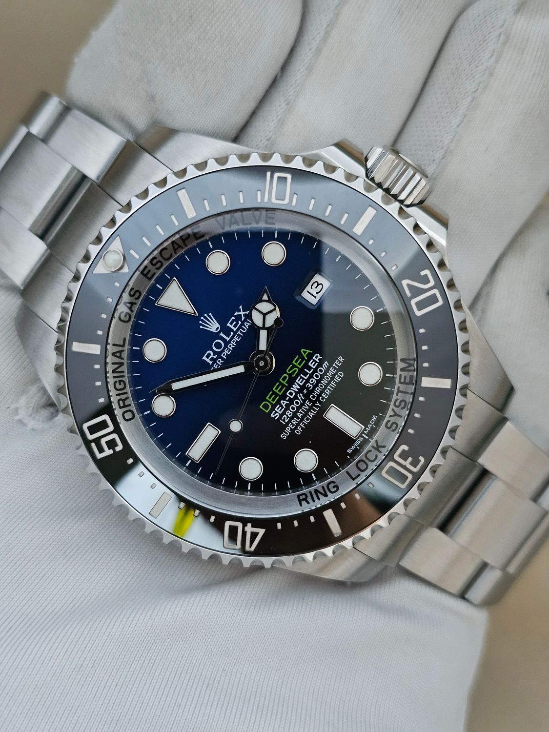 Rolex Sea-Dweller Deepsea Watch, Ref 116660 Mk1 James Cameron, 2015 Full Set