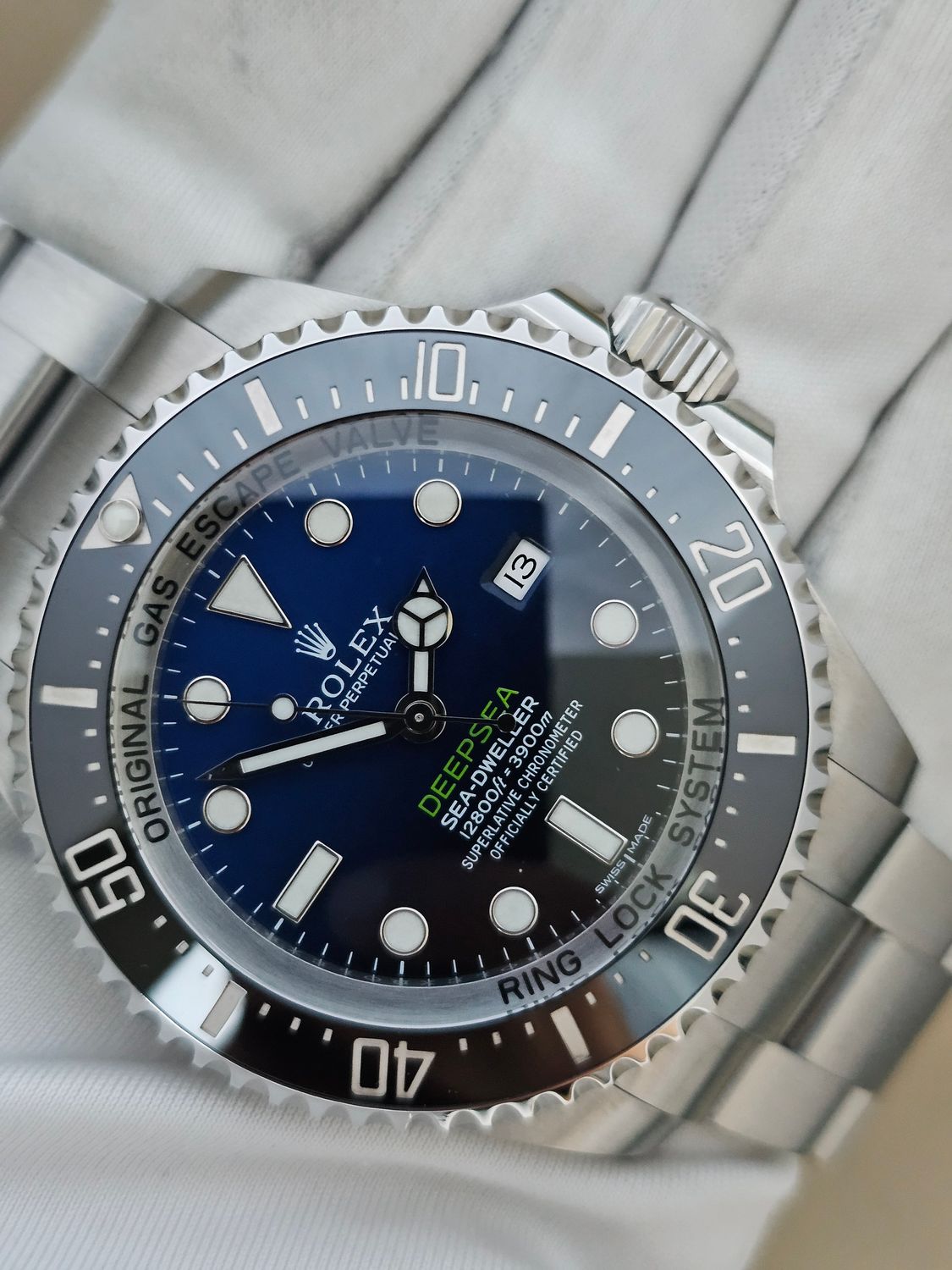 Rolex Sea-Dweller Deepsea Watch, Ref 116660 Mk1 James Cameron, 2015 Full Set
