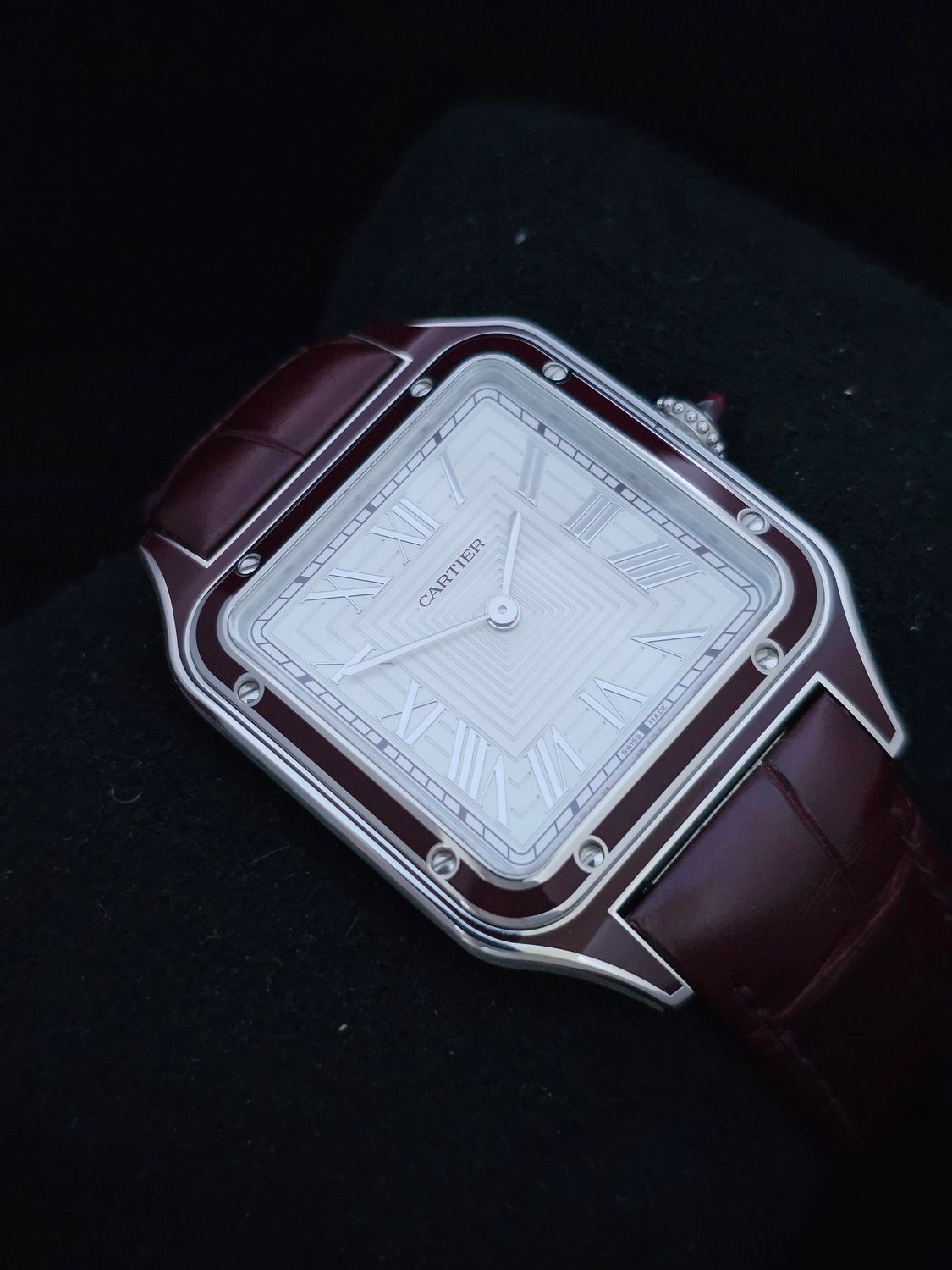 Cartier Santos DuMont Watch, Platinum Ref WGSA0053, 2024 Full Set, Limited to 150 worldwide