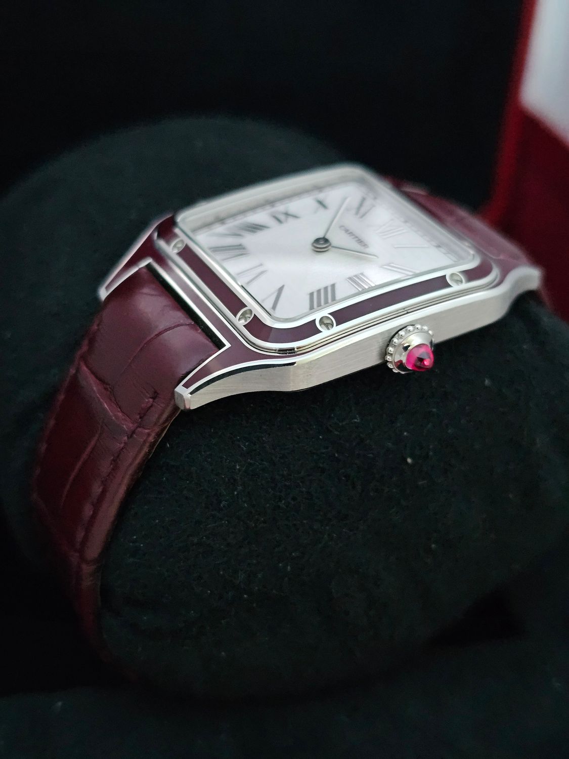 Cartier Santos DuMont Watch, Platinum Ref WGSA0053, 2024 Full Set, Limited to 150 worldwide