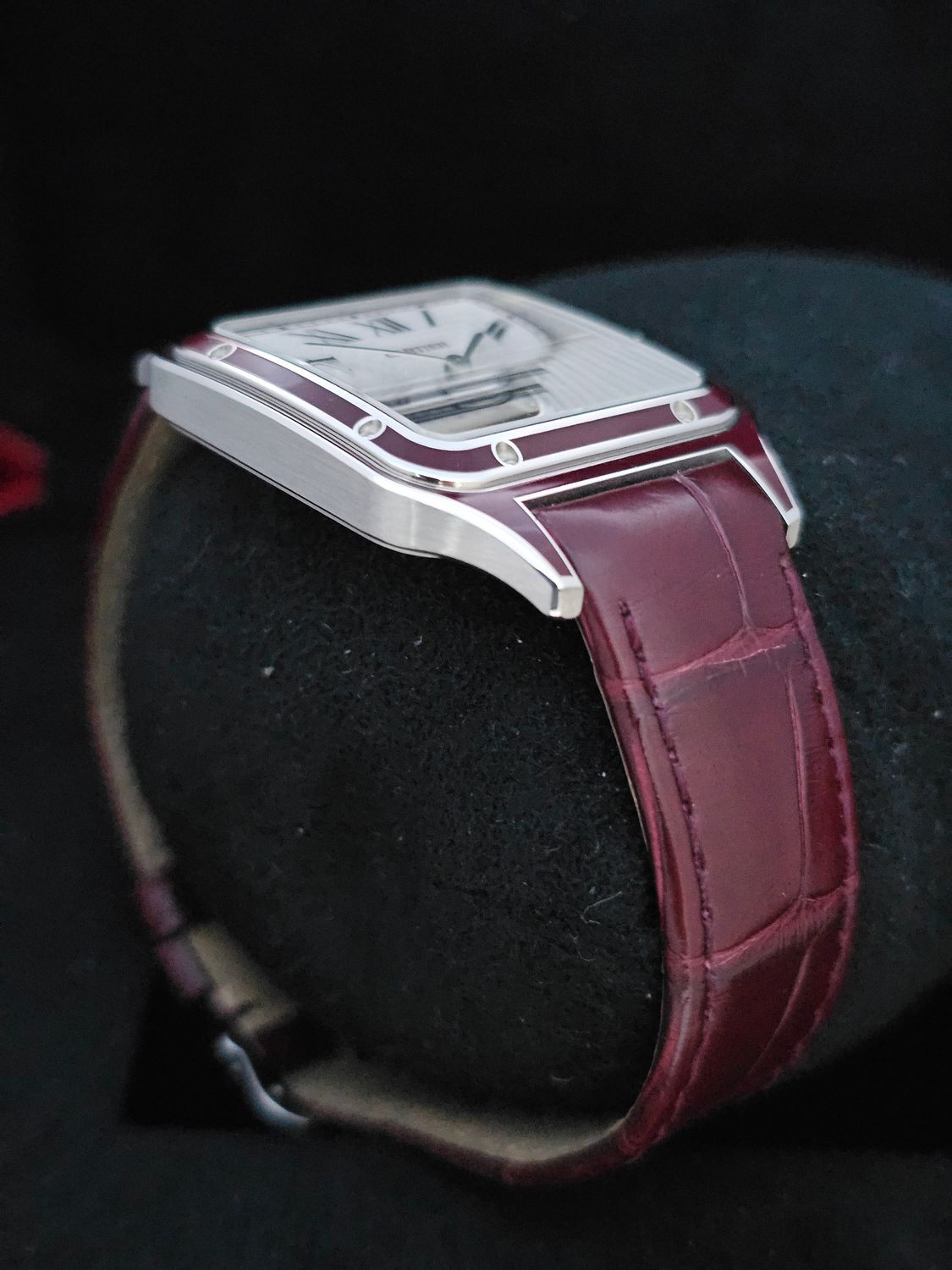 Cartier Santos DuMont Watch, Platinum Ref WGSA0053, 2024 Full Set, Limited to 150 worldwide