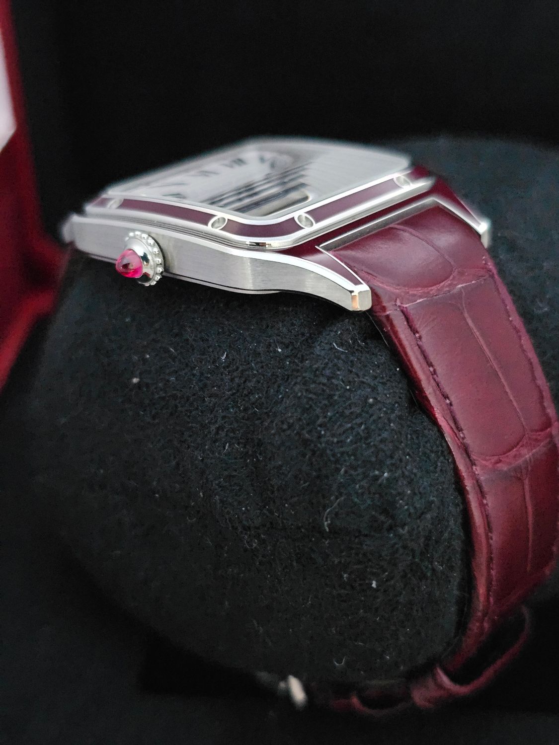 Cartier Santos DuMont Watch, Platinum Ref WGSA0053, 2024 Full Set, Limited to 150 worldwide