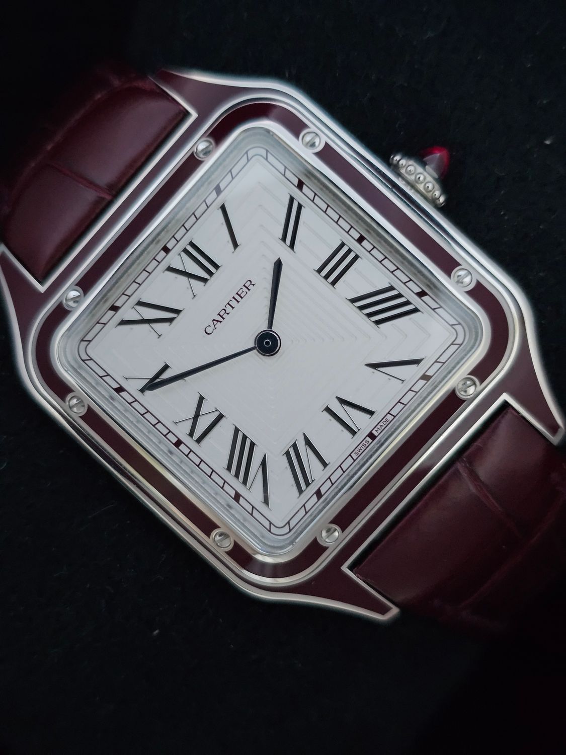 Cartier Santos DuMont Watch, Platinum Ref WGSA0053, 2024 Full Set, Limited to 150 worldwide